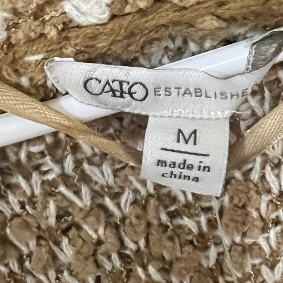 FINAL PRICE NWT Cato Knit Vest - Picture 3 of 4